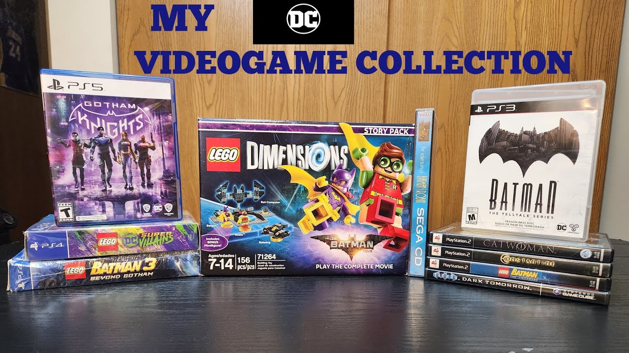 My DC COMICS Videogame Collection