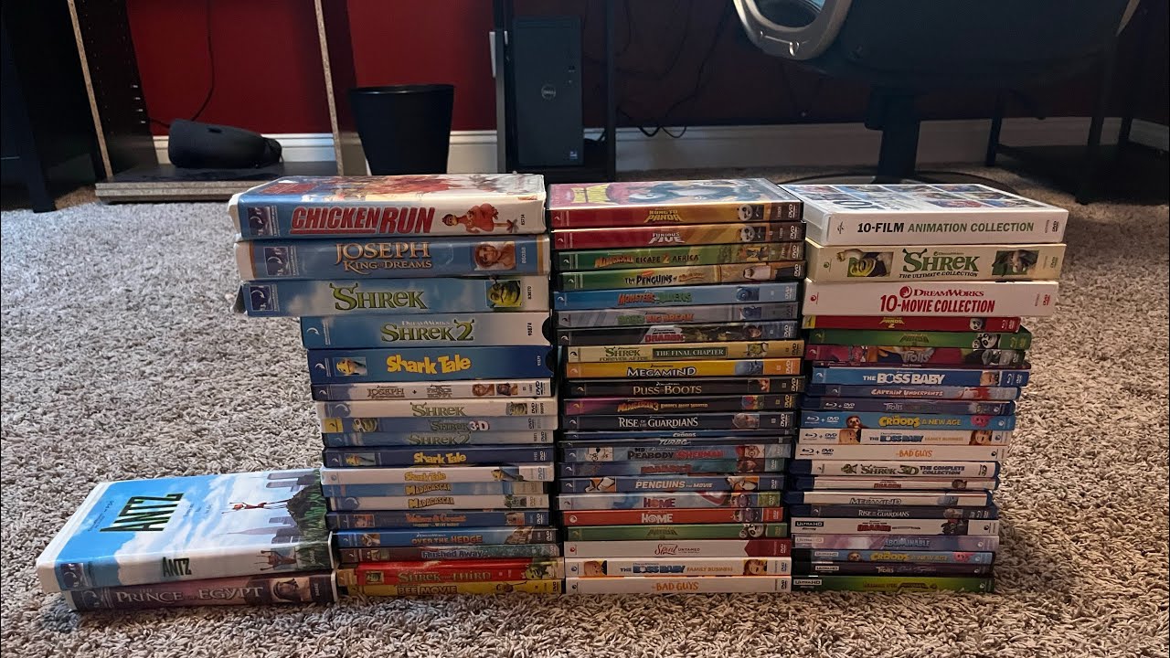 My Dreamworks Movie Collection