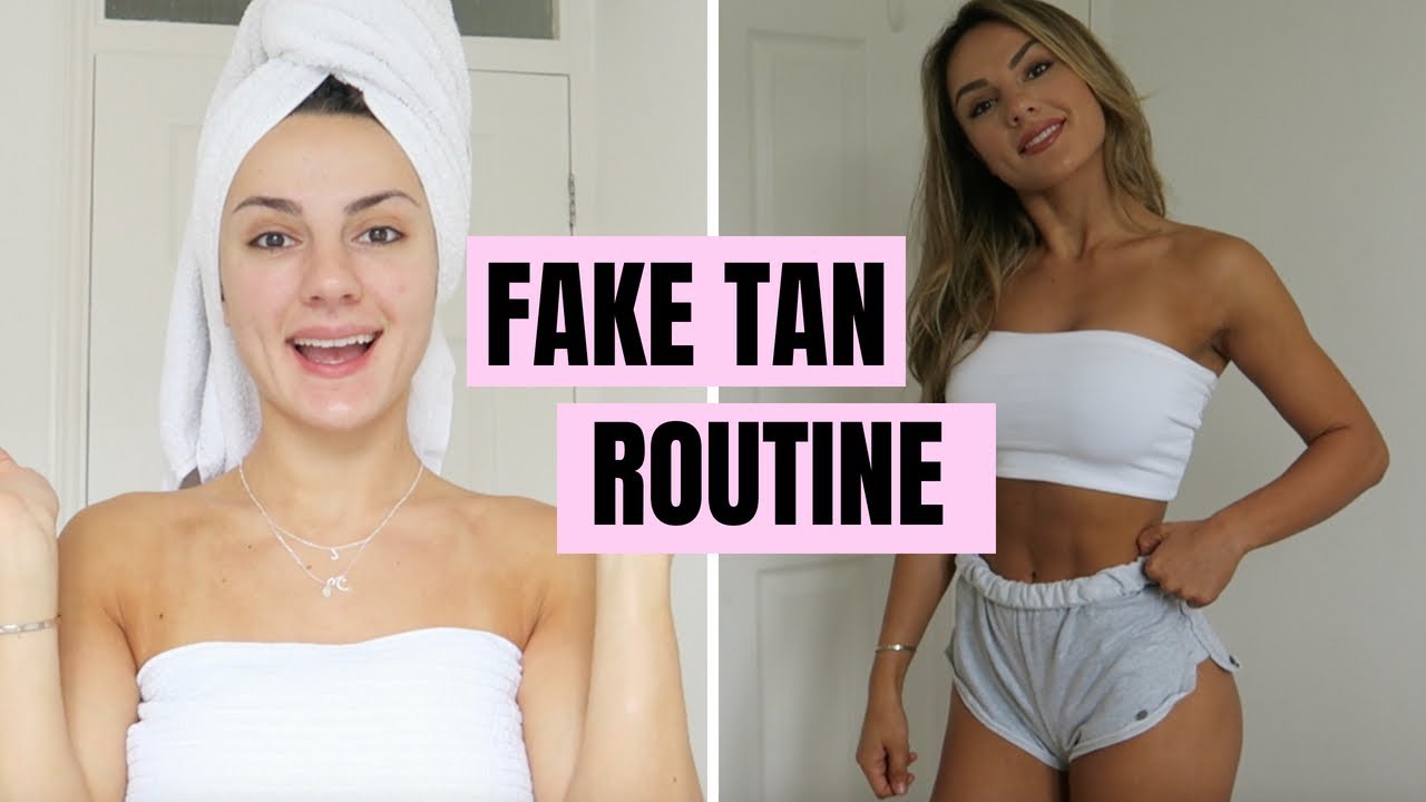 MY FAKE TAN ROUTINE | Literally The Best Tan Ever!