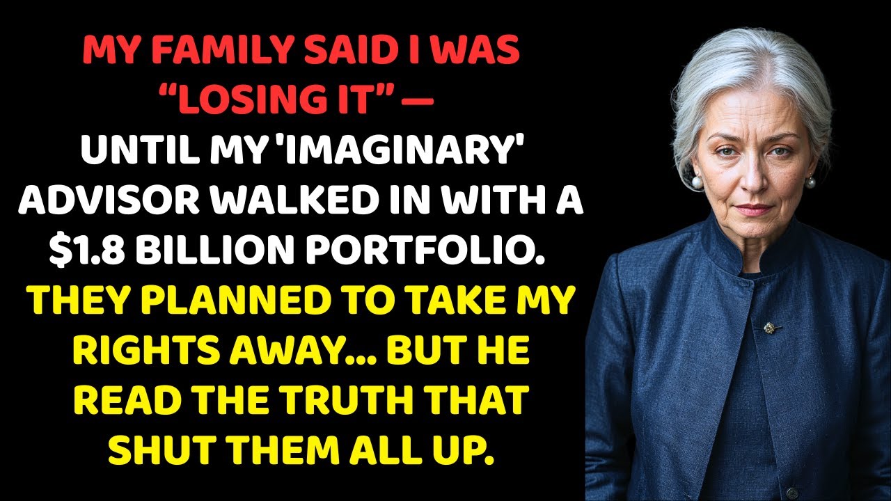 My Family Mocked My “Imaginary” Financial Advisor — Until He Showed Up With My Billion Dollar Portfo