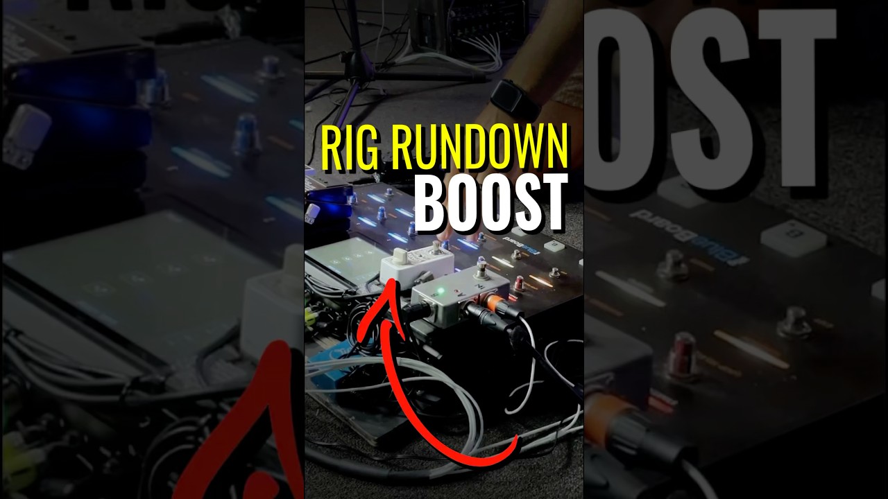 My fav boost pedal TC Spark Boost. #guitarpedal #acousticguitar #guitar #acoustic #rigrundown