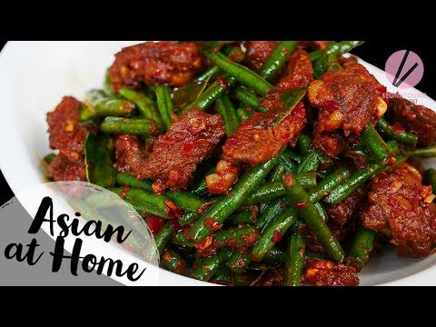 My FAV Pad Prik King Thai Red Curry Stir-fried Green Beans