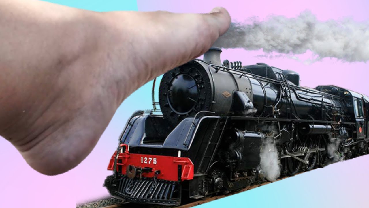 My #feetplay and the train