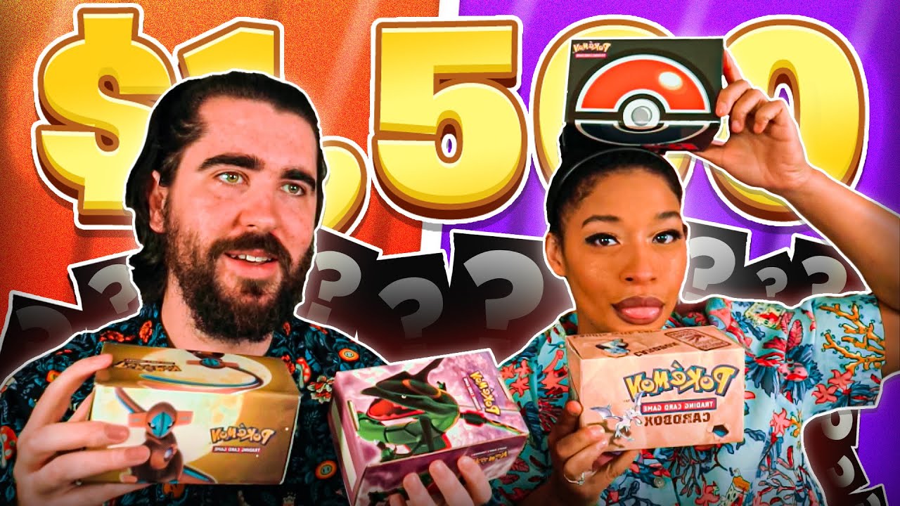 My fiancée and I open $1500 in Pokémon eBay Mystery boxes...