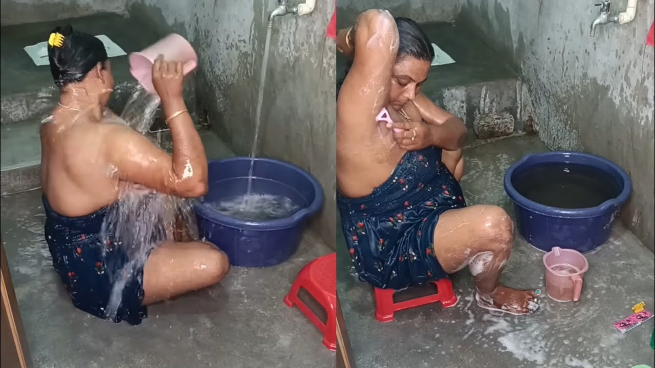 my first bathing vlog #bathing #dailyvlog #desivlog try on haul #bathing 2025 🤣 🤣 🙏 support please