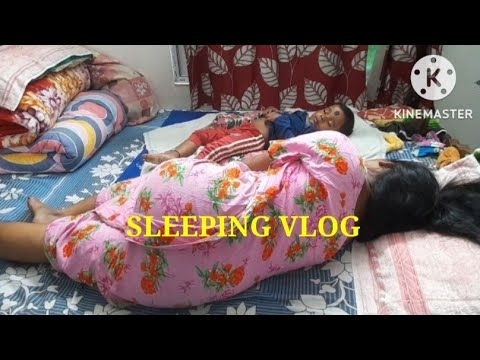 My first Sleeping vlog @sangitaarijitvlog
