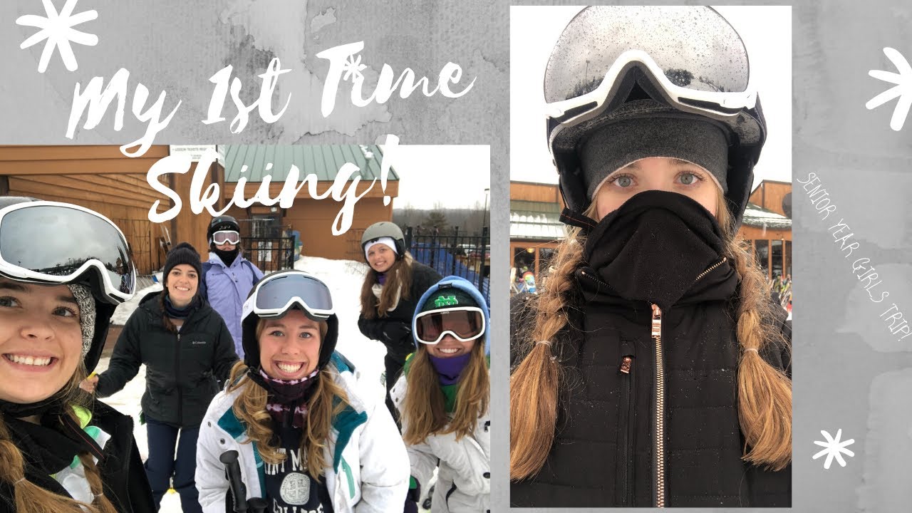 My First Time Skiing!
