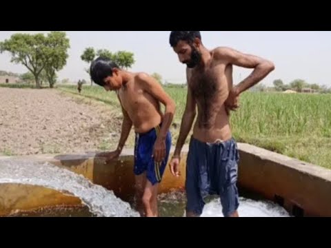 My first vlog on tubewell with Anwar Langrial