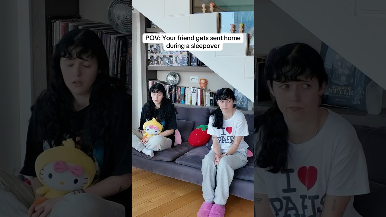 MY FRIEND GOT SENT HOME FROM OUR SLEEPOVER