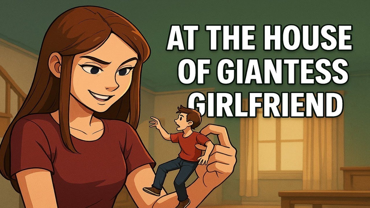 My Giantess Girlfriend Shrunk Me At her House.
