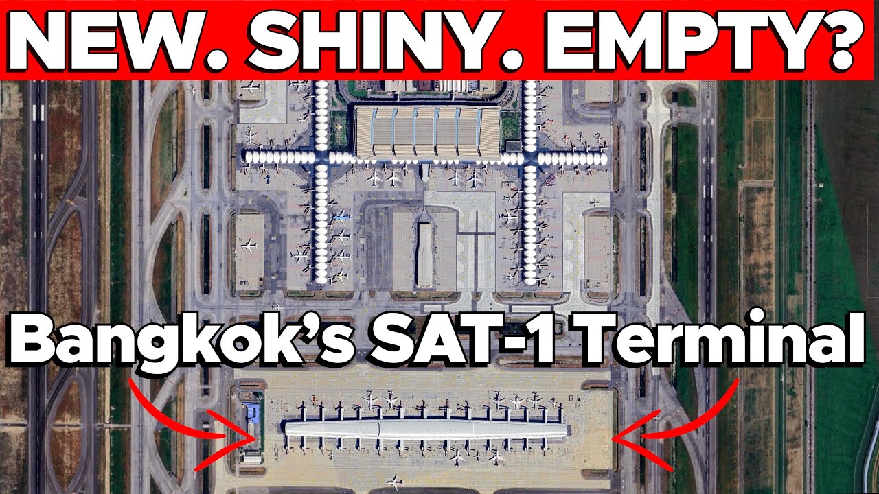 My honest review of SAT-1, Bangkok Suvarnabhumi Airport's new International Terminal