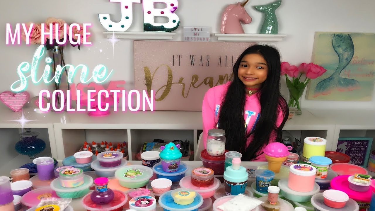 My Huge Slime Collection!💖Part 1