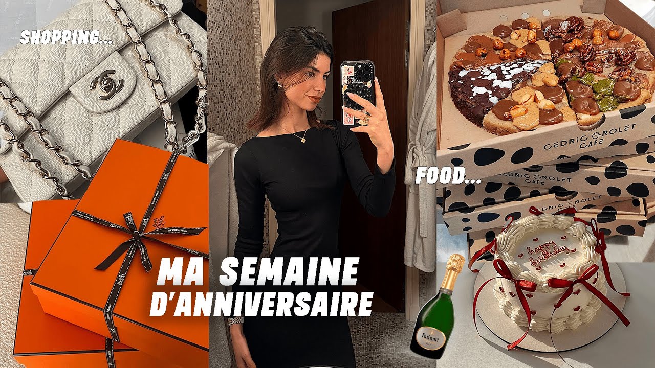 MY INCREDIBLE BIRTHDAY (shopping, Cédric Grolet, Roland Garros...)