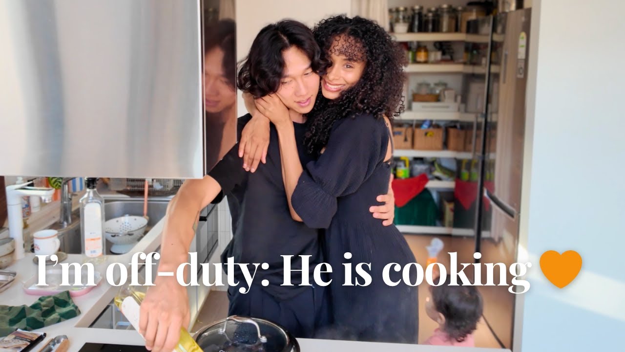 My Korean Husband Took Over the Kitchen for a Day 🍳
