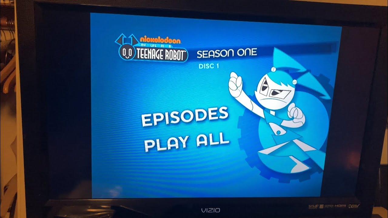 My Life as a Teenage Robot: Season One 2011 DVD Menus