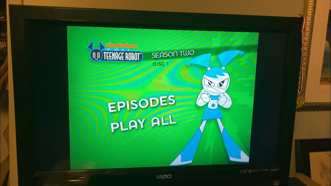 My Life as a Teenage Robot: Season Two 2011 DVD Menus