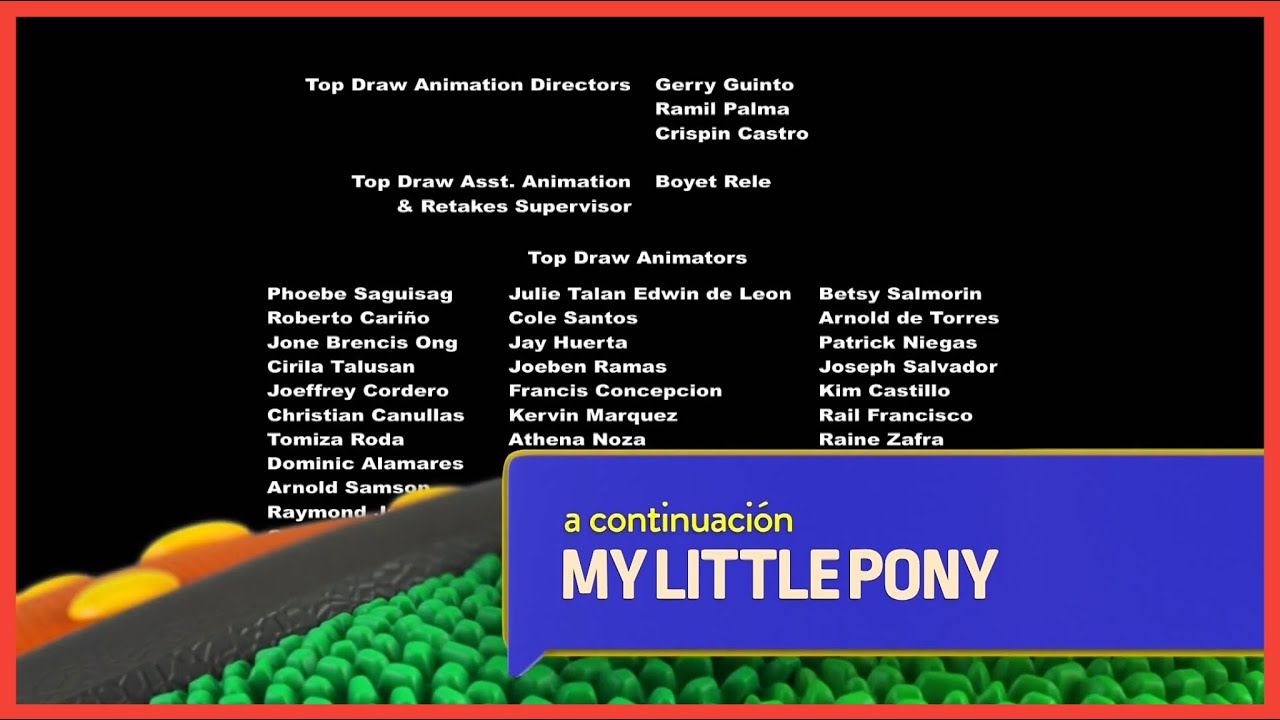 My little pony | Creditos finales | My little pony (Error)