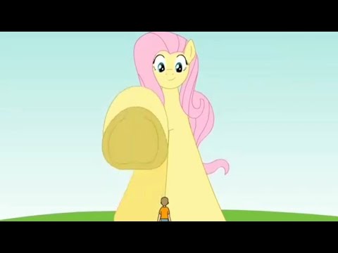 My Little Pony Giantess Fluttershy Stomp By Jackurai
