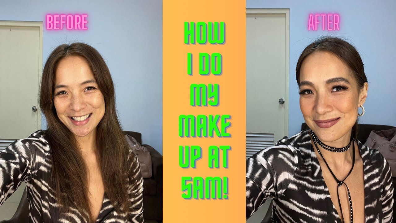 MY MAKE UP ROUTINE EVERY MORNING