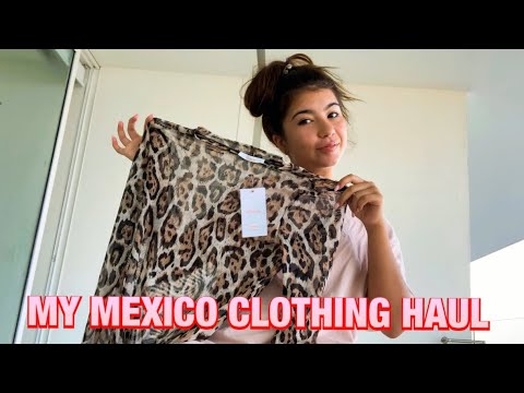 MY MEXICO CLOTHING HAUL *try on*