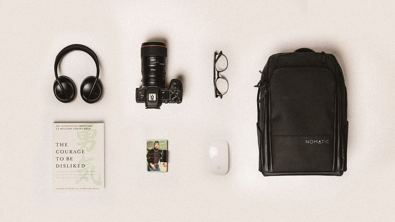 My minimalist travel organization system