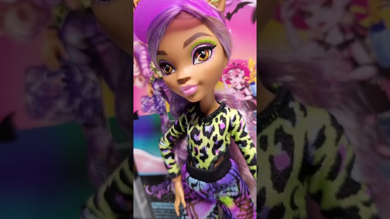 my Monster High Unboxing Clawdeen Wolf Scare-adise