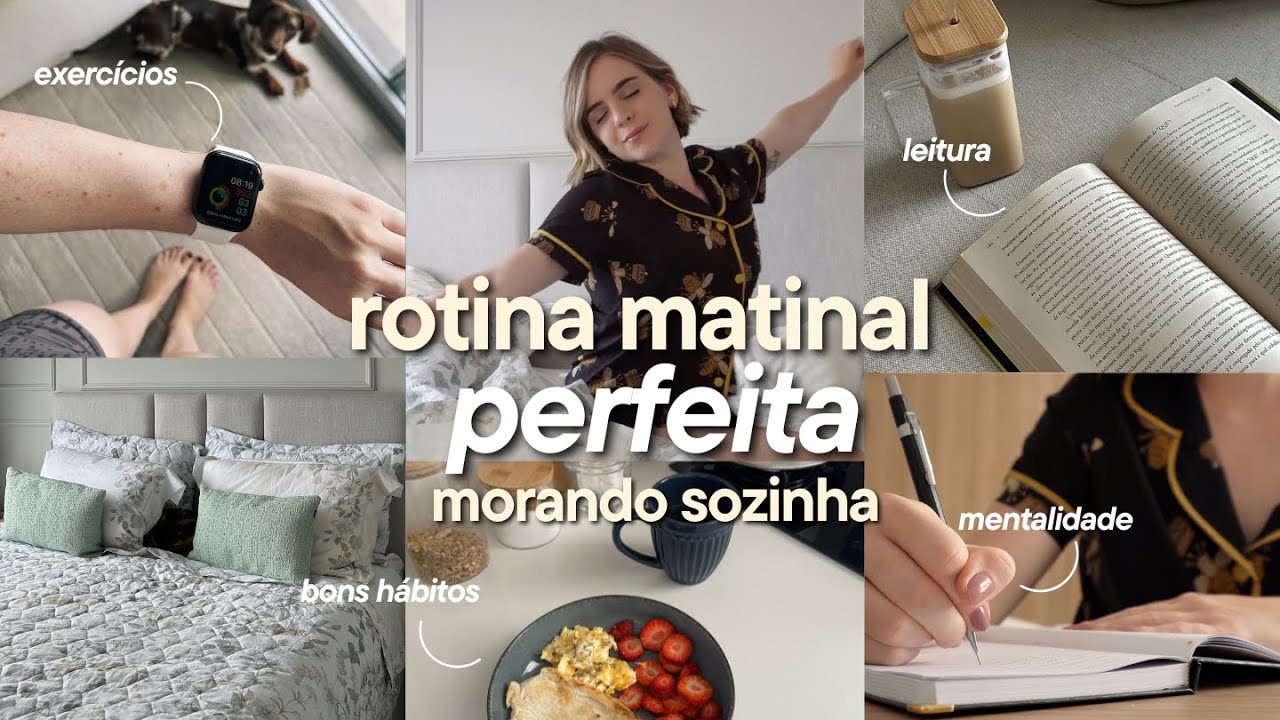 MY MORNING ROUTINE LIVING ALONE | 6AM, realistic, healthy habits & productivity
