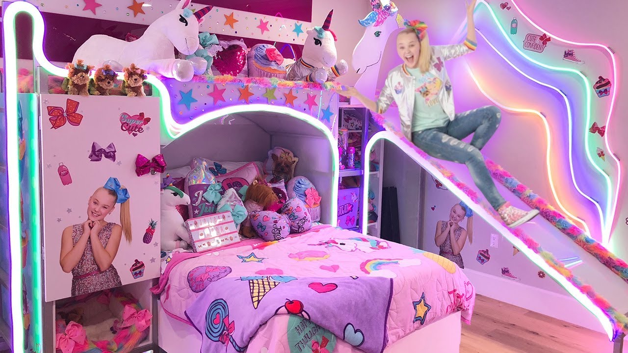 MY NEW BEDROOM!! **EPIC ROOM TOUR**