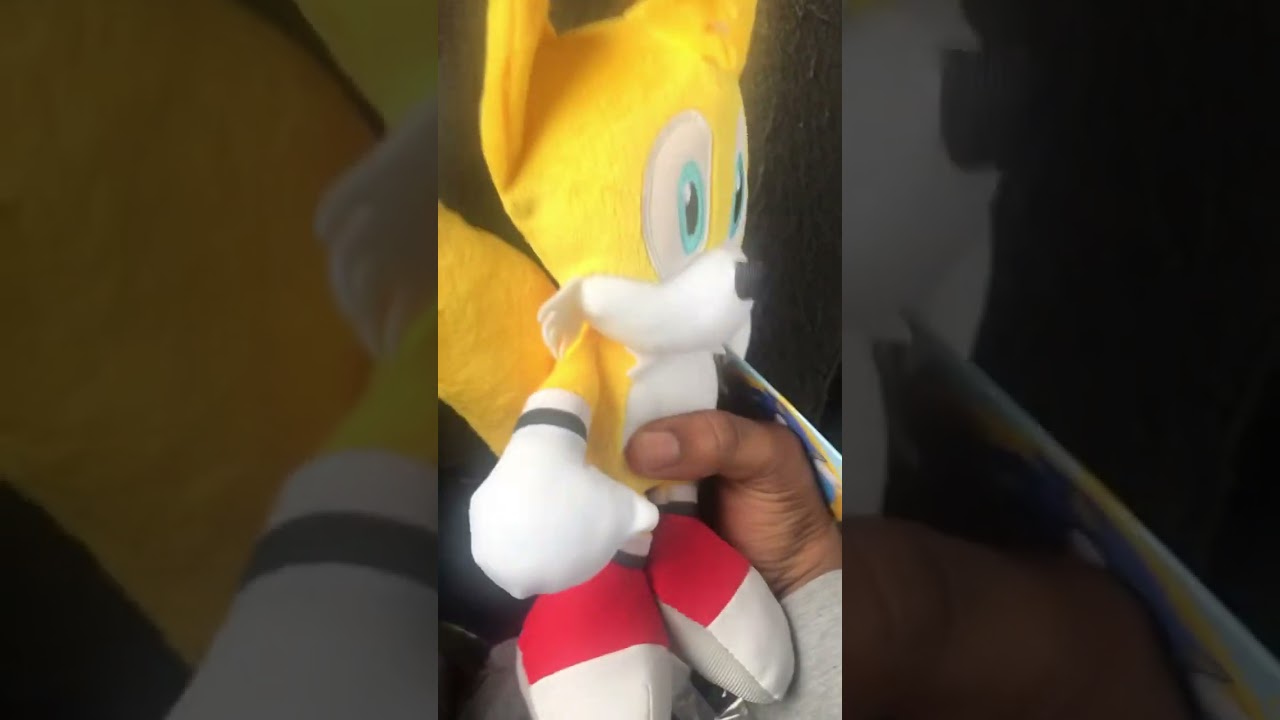 My new jakks pacific modern Tails plush