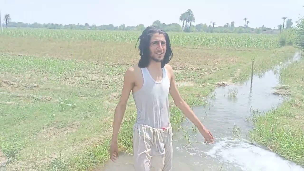 My new swimming video ep1 how to swim in village tubewell
