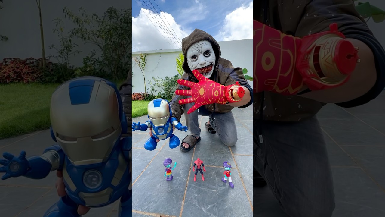 my new toy Ironman toys unboxing & testing 💥