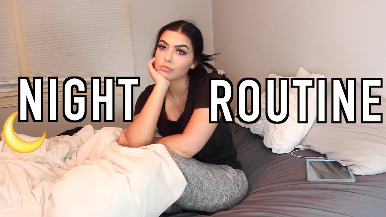 MY NIGHT ROUTINE | Get Unready With Me | Marissa Paige