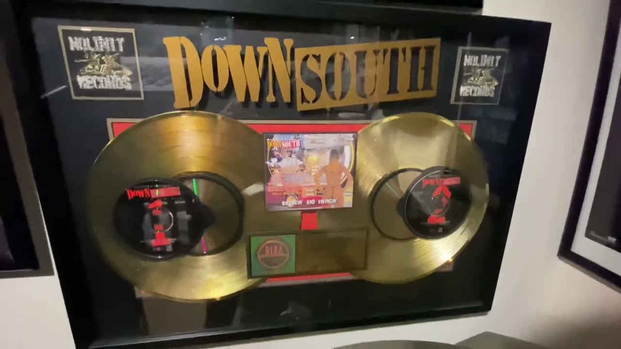 My No Limit Records 90’s RIAA sales award plaques. Hip hop Rap collection.