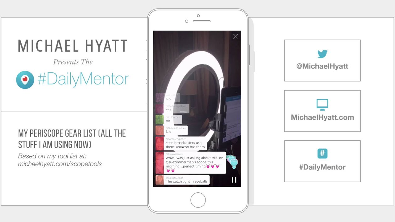 My Periscope Gear List [Periscope]
