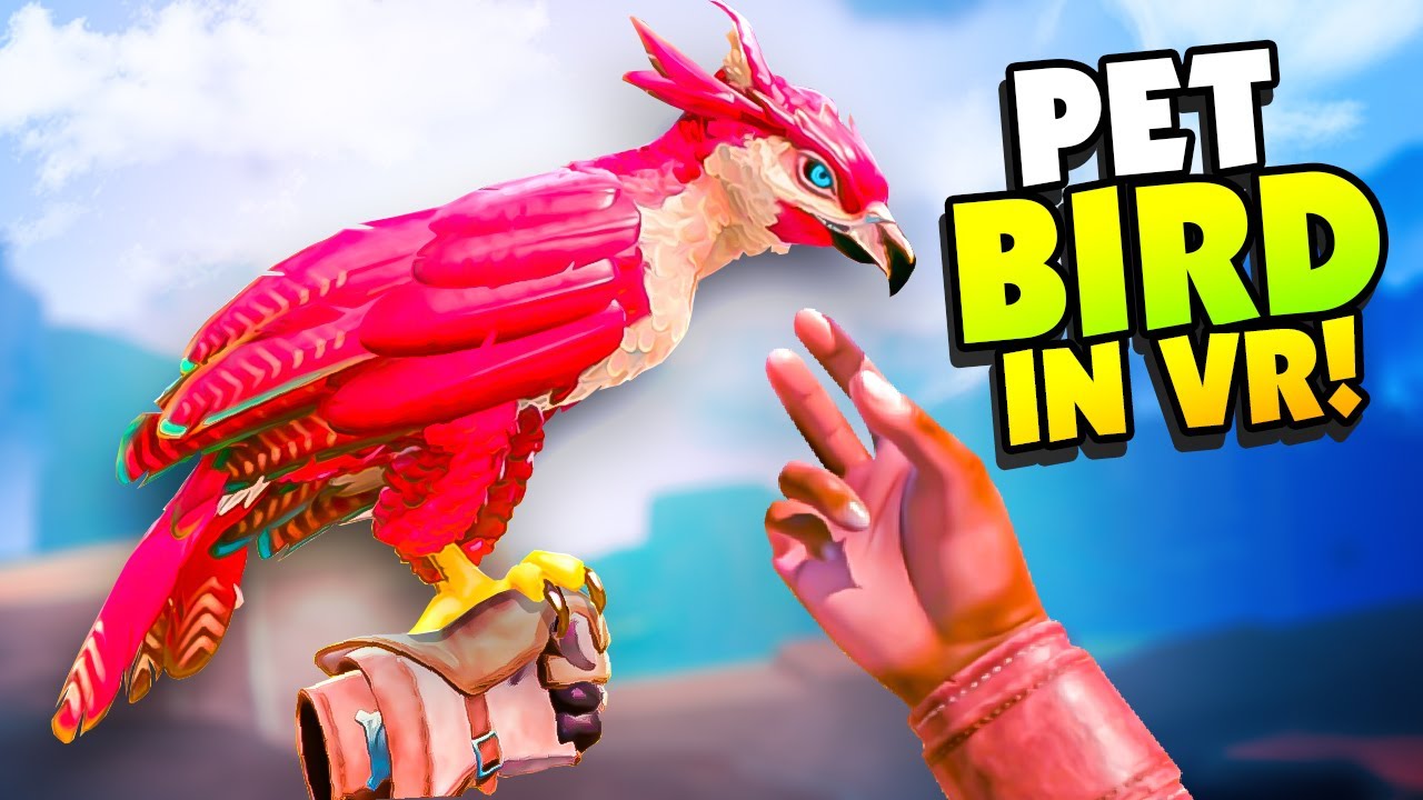 My Pet FALCON Hunts Animals in VR! - Falcon Age VR