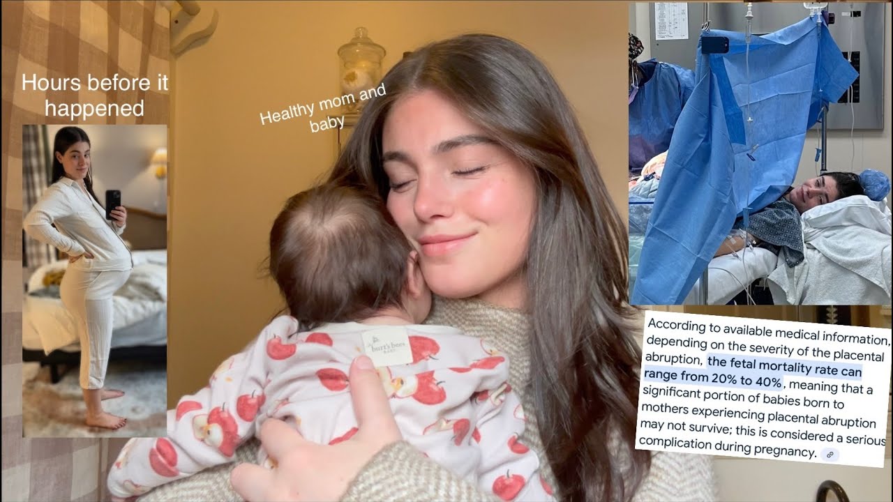 My Positive Birth Story - I had a placental abruption BUT it ended with a healthy mom and baby
