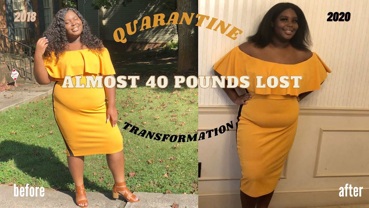MY QUARANTINE WEIGHT LOSS TRANSFORMATION 2020!