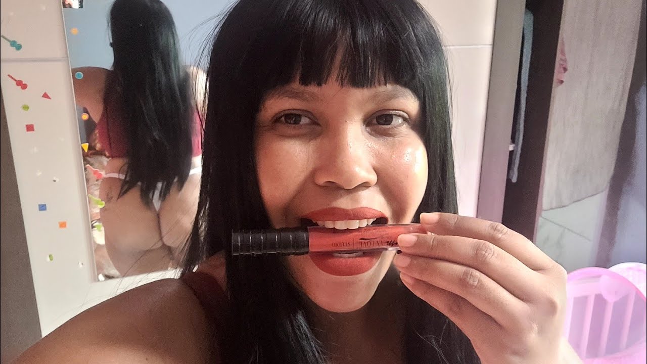 MY RED LIPSTICK 💄 THAT I LIKE SO MUCH