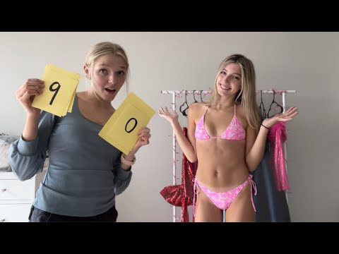 MY SISTER RATES MY BIKINIS FROM BRIGHT SWIMWEAR
