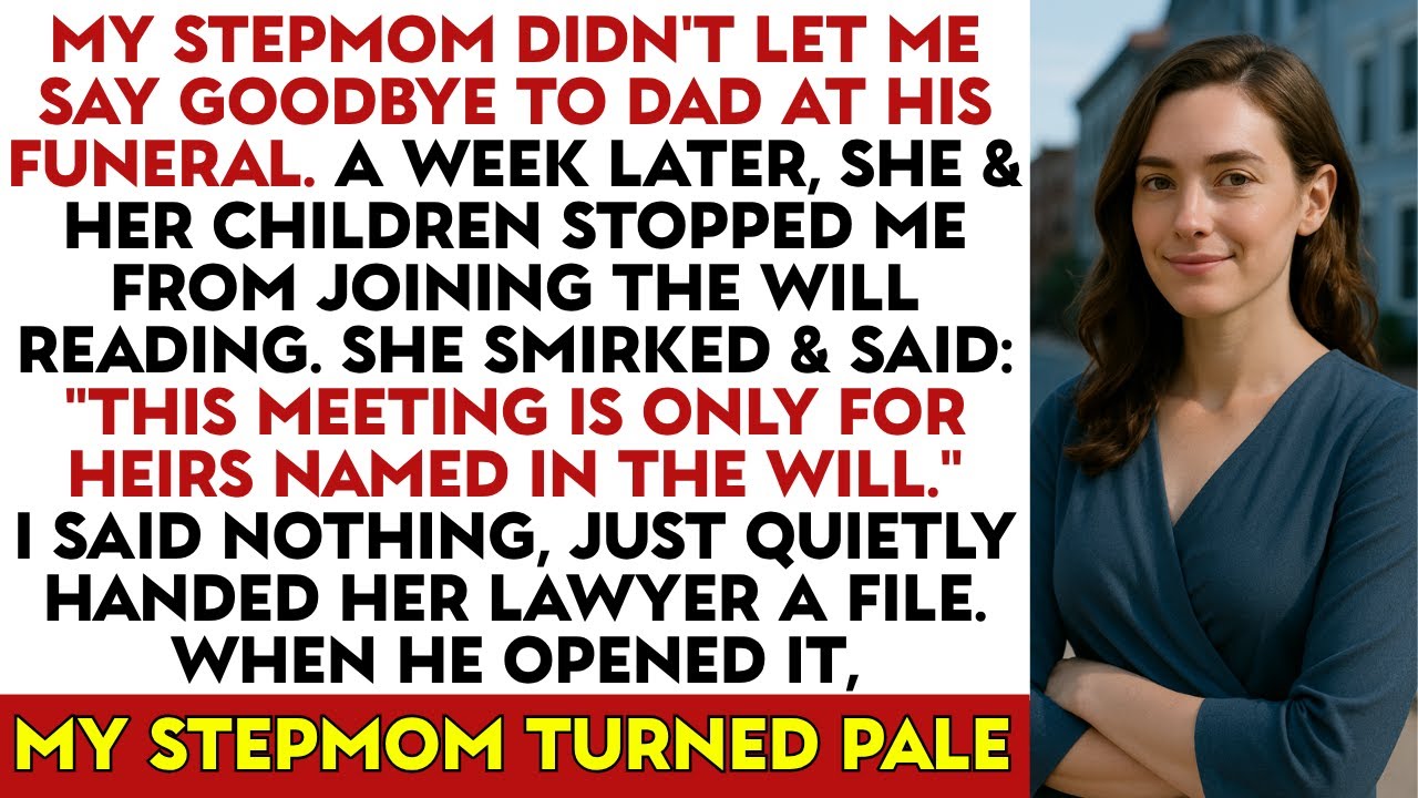 My Stepmom Left Me Out of Dad's Will Reading — So I Showed Her Lawyer The Real Will. Then She...
