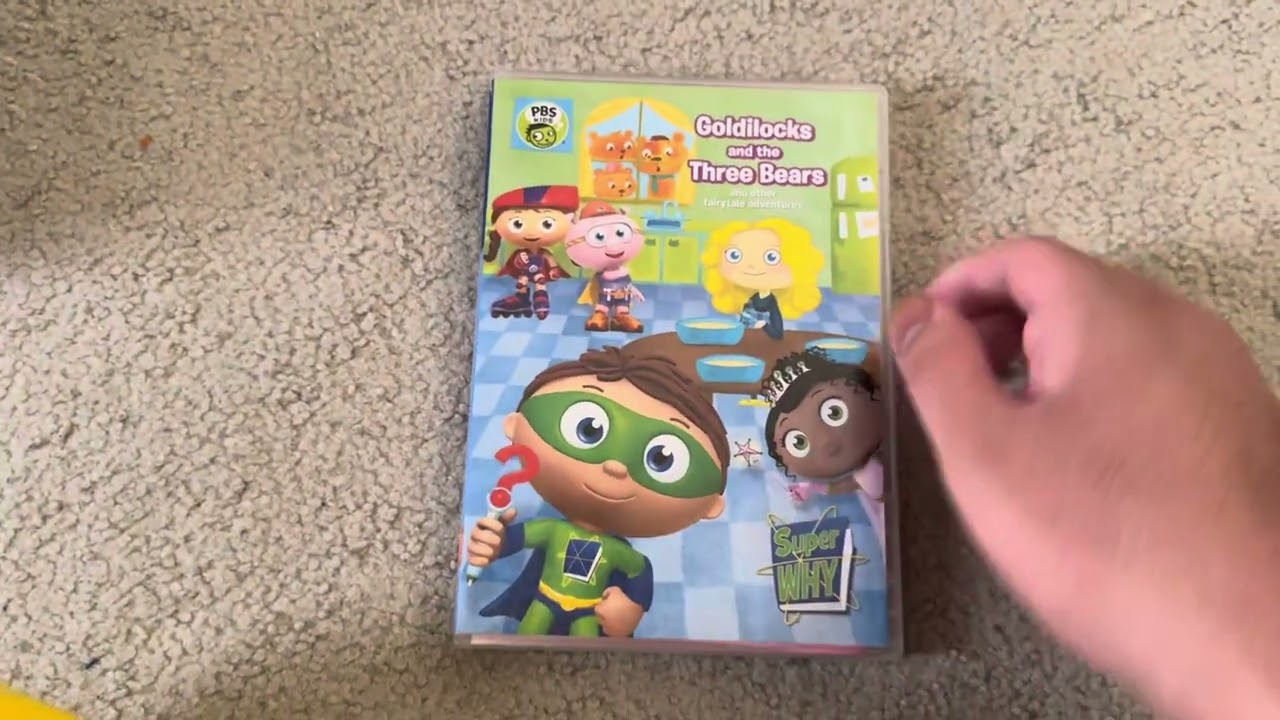 My Superwhy DVD collection(2025 edition)