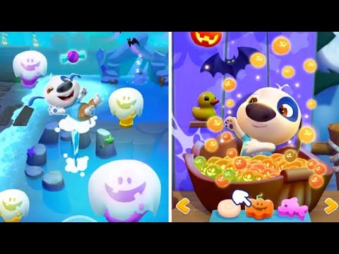 My Talking Hank Ilhas especial de Halloween 🎃 vamos fazer o Hank aproveita a peça