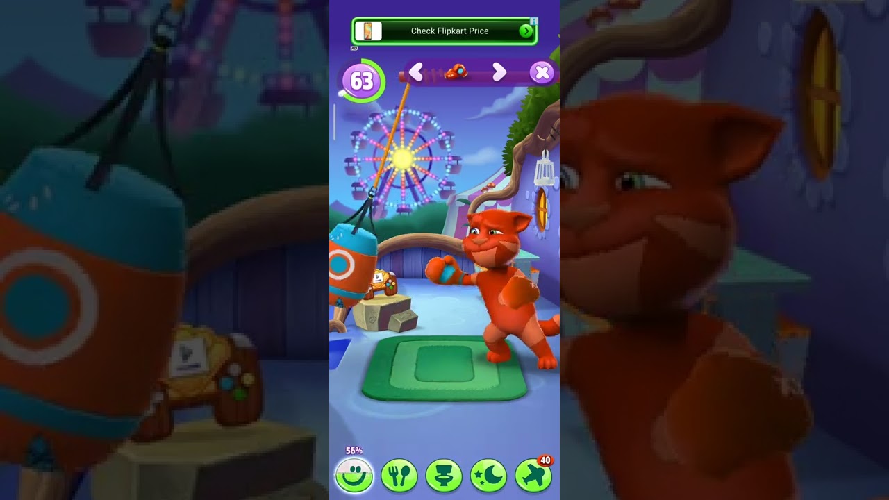 My Talking Tom Broken Champion Her Boxing Bag🥊🥊🥊🥊#shorts #youtubeshorts#talkingtom #tom2#funnyshorts