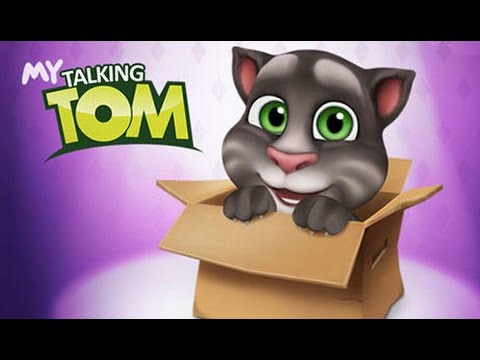 My Talking Tom. Cat unpacking