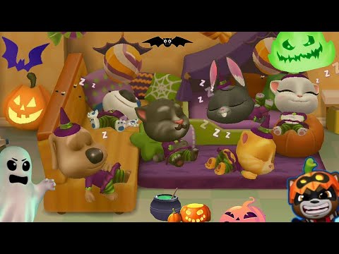 My Talking Tom Friends Halloween 2022 Gameplay