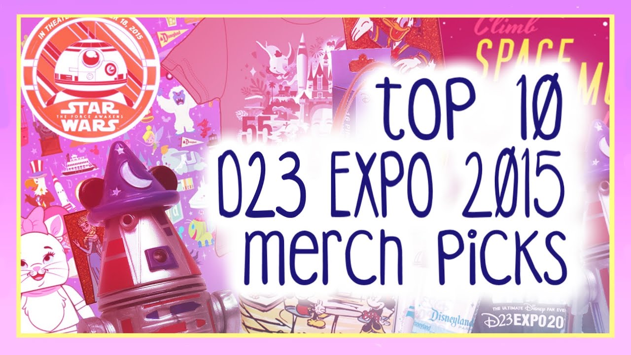 My Top 10 Most Awesome D23 Expo 2015 RSP Merchandise Picks