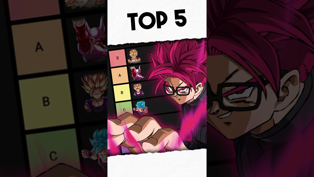 MY TOP 5 BEST ULTRA CHARACTERS IN THE GAME!! | Dragon Ball Legends #dblegends