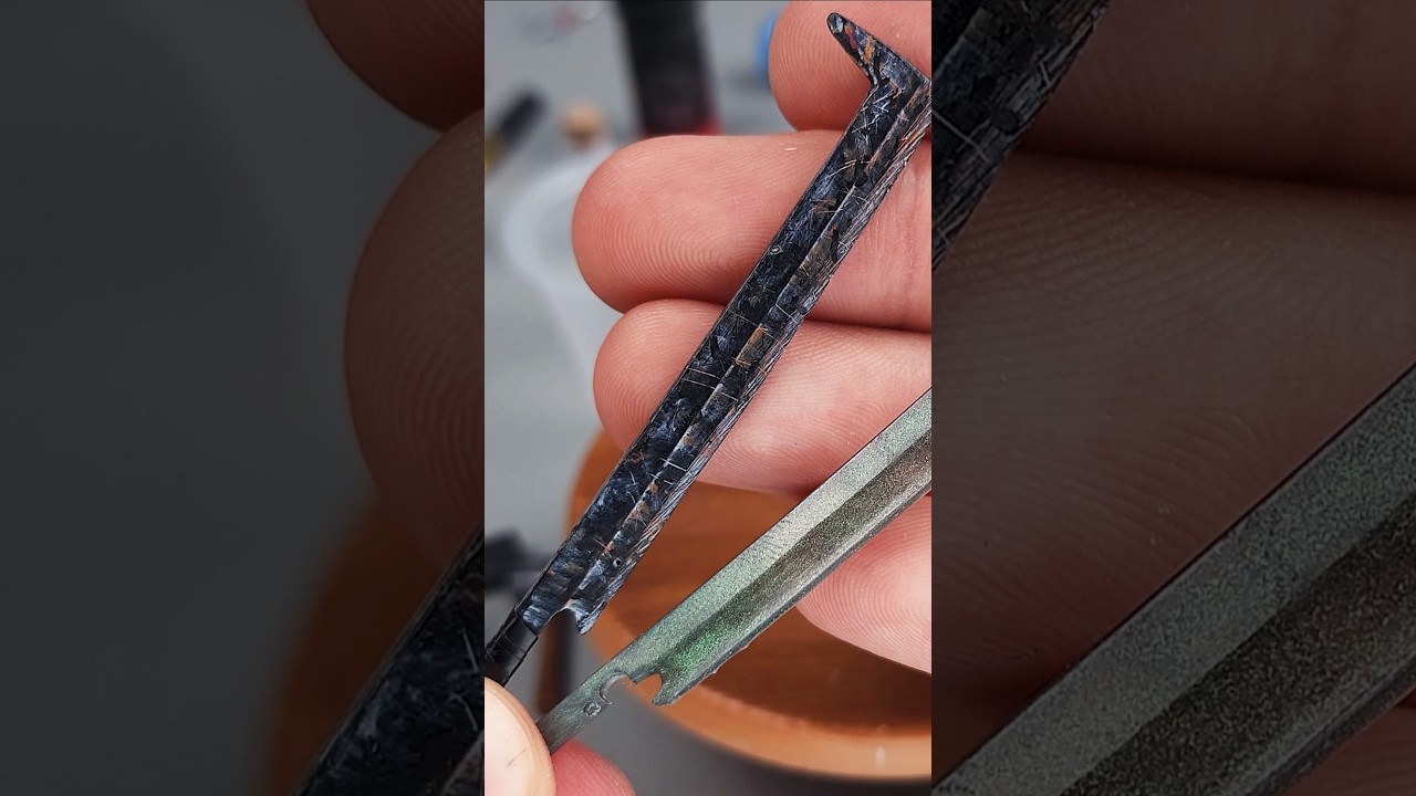 My Version Of The MiniVerse LOTR Uruk-Hai Sword! #miniverse #lordoftherings #miniature