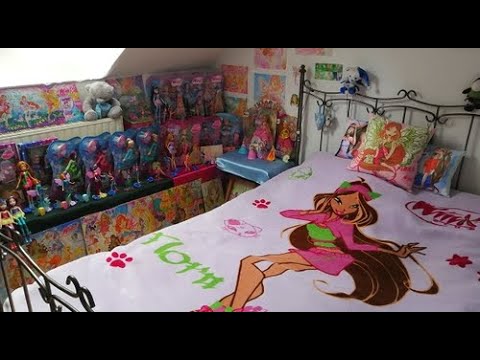 My Winx Club Collection 2022 (Room Tour) Part 1