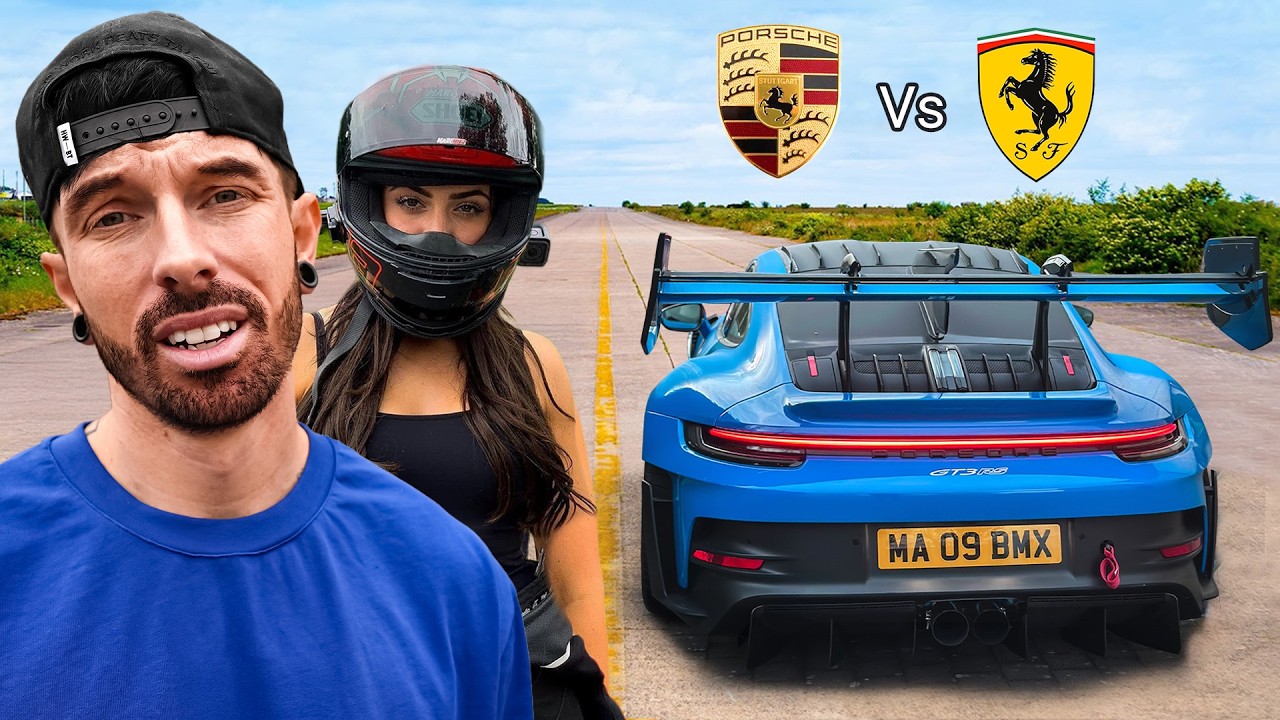 MY WRECKED PORSCHE GT3RS vs $600,000 SUPERCARS